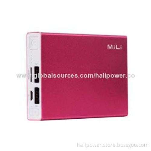 Portable power bank with lithium battery